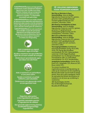 Friskies Vitafit Adult Dog Food in Sauce with Meat/Vegetables for Dogs (packaging may vary) - Buy Online on GoSupps.com