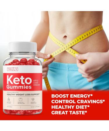 Truly Keto ACV Gummies - Improved Formula (60 Gummies) - Buy Online on GoSupps.com