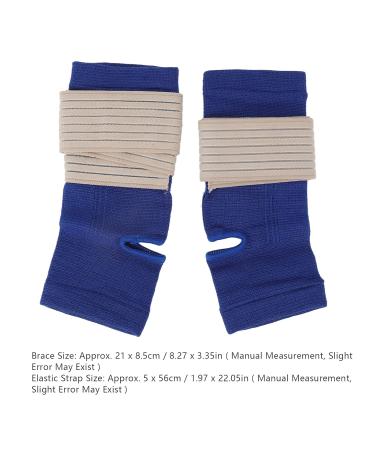 Adjustable Elastic Ankle Brace - Support & Compression Bandage for Foot | Premium Polyester Ankle Sleeve & Wrap - Buy Online on GoSupps.com