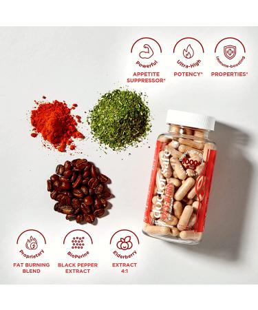 Doctor Safe Weight Loss Pills for Women and Men - Fat Burner & Appetite Suppressant - 1000mg - 45 Days Supply - Buy Online on GoSupps.com