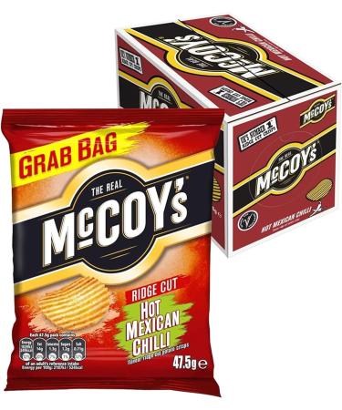 McCoy's Crisps Selection Pick Any 3 Cases of 36x45g for Any Flavours of Your Choosing - Includes 7 Varieties of Crunchy Potato Crisps Perfect for Snacking - Buy Online on GoSupps.com