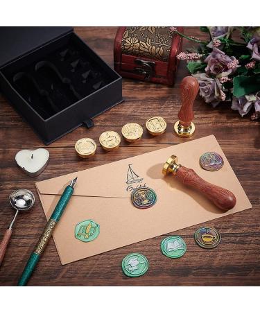 CRASPIRE Graduation Cap Wax Seal Stamp - Retro Wood Stamp for Invitations & Decor - Buy Online on GoSupps.com