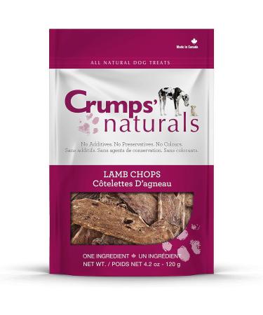 Crumps' Naturals Sweet Potato Chews 11.6oz / 330g (SP-330) | Crumps' Naturals Lamb Chops 3.9 OZ 110g - Buy Online on GoSupps.com