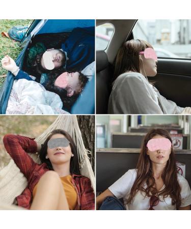 Buy Blue Plush Sleep Masks - Ultra Soft Adjustable Eye Cover for Kids & Adults | Travel Blindfolds for Comfortable Sleep - Buy Online on GoSupps.com