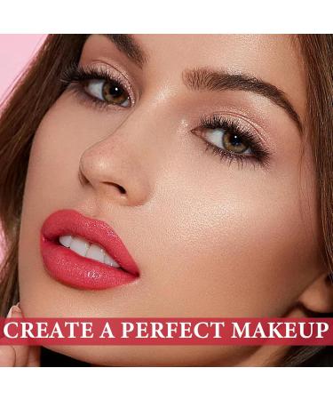 4Pcs Lip Tint Stain Set - Long Lasting Mini Liquid Lipstick | Non-Sticky Matte Velvet Lip & Cheek Tint | Waterproof & Moisturizing Lip Makeup - Buy Online on GoSupps.com