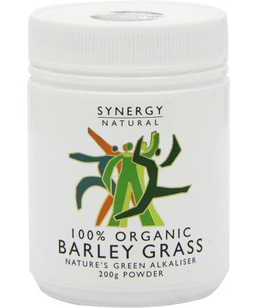 Synergy Natural Organic Barley Grass Powder - 200g - Buy Online on GoSupps.com