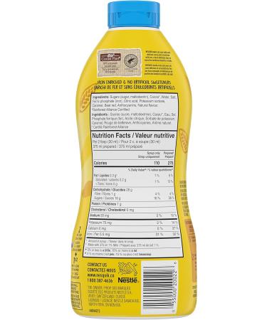 NESTL NESQUIK Less Sugar Chocolate Syrup 510mL - PACKAGING MAY VARY - Buy Online on GoSupps.com