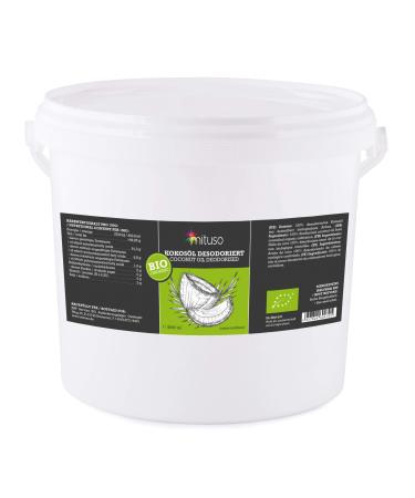 mituso organic coconut oil tasteless (deodorized) 1 pack (1 x 5000 ml)