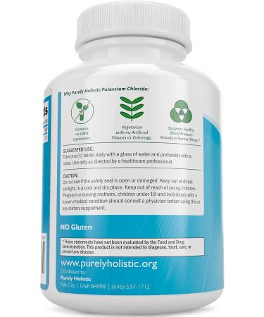 Potassium Chloride 99mg + Magnesium Glycinate 400mg Bundle - 365 + 270 Tablets - Made in USA | Vegetarian Formula - Buy Online on GoSupps.com