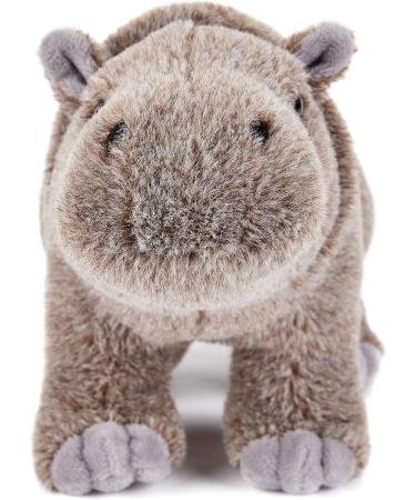 Zappi Co 22cm Pygmy Hippo Plush Toy from Safari Animals Collection - Soft and Cuddly Stuffed Animal for Kids - Buy Online on GoSupps.com