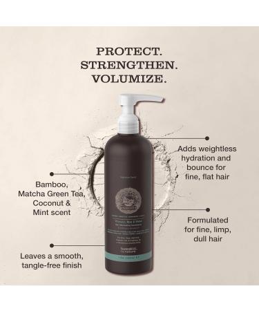 Tweak’d by Nature Rise & Shine Hair Volumizing Conditioner: Strengthens & Moisturizes Fine Hair Cruelty Free 33.8 oz - Smooth & Tangle-Free - Buy Online on GoSupps.com