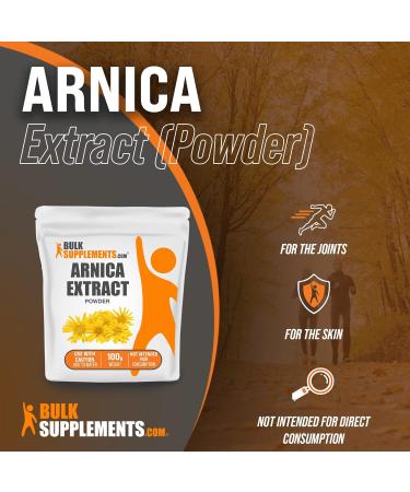 Arnica Extract Powder - 100g - Herbal Supplement from Dried Arnica Flower | BULK SUPPLEMENTS - Buy Online on GoSupps.com