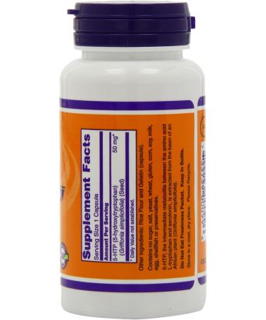 Buy 5-HTP 50mg Capsules - 90 Count (Pack of 2) | International Shipping Available - Buy Online on GoSupps.com