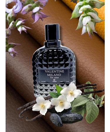 POUR HOMME VALENTINE MILANO FOR MEN EAU DE TOILETTE 3.4 F.L Oz. Leather fragrance for men. - Buy Online on GoSupps.com