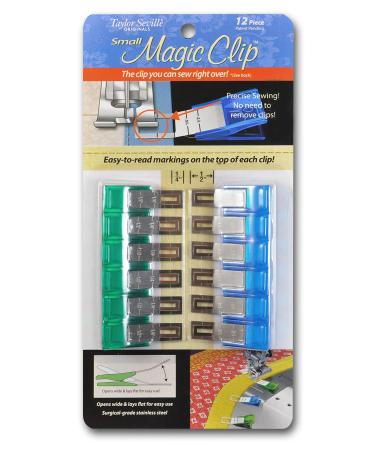 Taylor Seville Small Magic Clip Sewing and Quilting Clips 12-pc - Quilting  Supplies and Notions - Sewing Accessories and Supplies