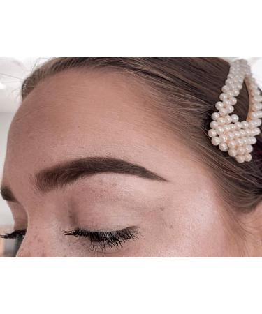 Browgame Signature Slanted Tweezer - Expertly Designed Brow Grooming Tool - Easy Grip Handle - Extra Sharp Plucking Tool for Painless Hair Removal - Blackout | 1 Pc - Buy Online on GoSupps.com