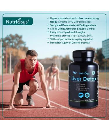 Liver Detox 90 Veggie Capsules - Dietary Supplement for Healthy Liver | Multivitamins for Men Women & Adults - Buy Online on GoSupps.com