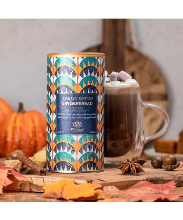 Whittard of Chelsea Limited Edition Gingerbread Flavour Hot Chocolate warm 350g Blue Pack of 1 Chocolate 350 g (Pack of 1) - Buy Online on GoSupps.com