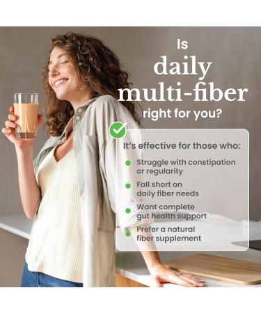 nbpure Daily Fiber Powder Blend for Digestive Health, Cholesterol Support, Healthy Weight Management - with Prebiotic, Insoluble, Soluble Fiber + 4 Probiotic Strains, Savory Mocha, Gusset, 45 Servings Savory Mocha 9.52 Ounc  - Buy Online on GoSupps.com