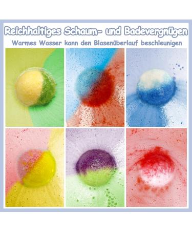Leoce Surprise Bath Bombs for Kids - 12PC Handmade Natural Foam Toys | Perfect Birthday Gift for Boys & Girls - Buy Online on GoSupps.com