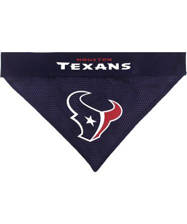 Houston Texans Reversible NFL Dog Bandana | Premium Embroidered Team Logo | Small/Medium Size - Buy Online on GoSupps.com