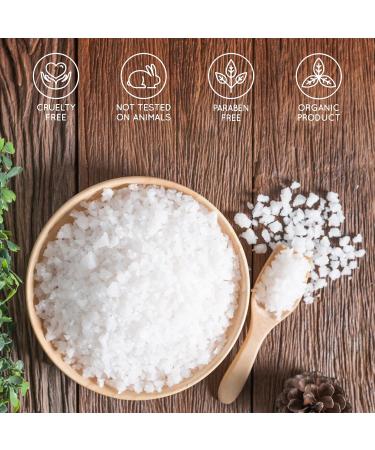 Organic Magnesium Epsom Salt - Bath Salts and Tired Legs Calluses Muscle Recovery Relaxation Magnesium Skin Recharge Exfoliating Detox and Vitality Plant Care 250g - Buy Online on GoSupps.com