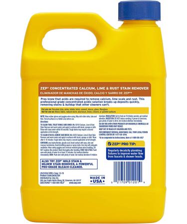 Enforcer ZUCAL32 32oz Zep Calcium Lime Rust Remover - Buy Online on GoSupps.com