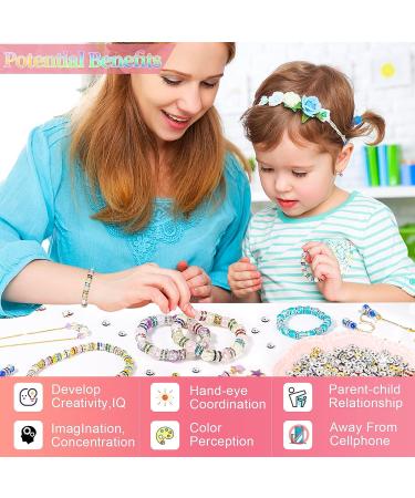 Cludoo 8mm Rhinestone Spacer Beads for Jewelry Making - 1200pcs, 10 Colors Crystal Beads Spacers for Bracelet & Necklace DIY Craft - Buy Online on GoSupps.com