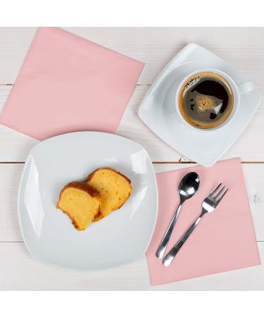 HEKU 100 Pink 3-Layer Napkins | 33x33cm | Absorbent & Stylish | 5-Pack for Events & Gastronomy | International Shipping - Buy Online on GoSupps.com