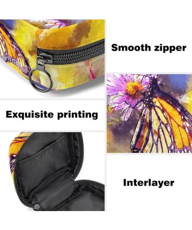 Stylish Storage Bags for Women & Teens | Butterfly & Flower Pattern | Portable Menstrual Cup & Breastfeeding Pillow Holder - Buy Online on GoSupps.com