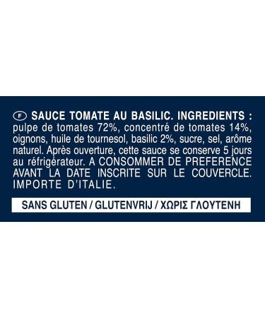 Barilla Tomato Cherry Basilico Sauce 200 g - Pack of 4 - Buy Online on GoSupps.com