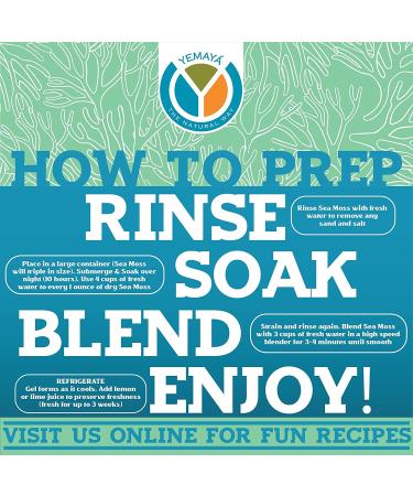 100% Wildcrafted Organic Sea Moss | Raw Sun-dried | Makes 65oz Gel | Gold Purple (GOLD) - Buy Online on GoSupps.com