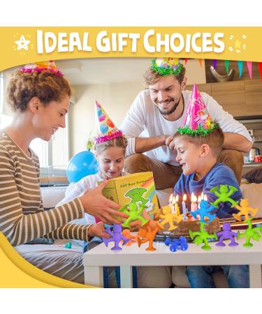 Suction Cup Bear Bath Toy | Montessori Silicone Bathing Toys for Kids 1-8 Years | Cute Safe & Fun Travel Toys - Buy Online on GoSupps.com