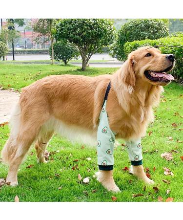 Dog Elbow Brace Washable and Reusable Pet Elbow Brace Protector Prevent Wound Dog Brace Front Leg Soft Thickened Polyester Cotton Pet Leg Brace (XL) - Buy Online on GoSupps.com