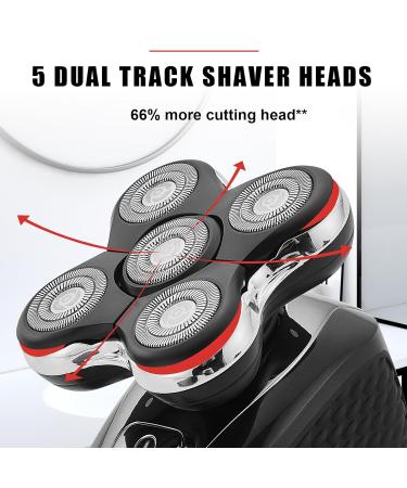 Shaver Replacement Head for Remington Balder Pro SPR-XR7000 | 3-Pack Flexible Stainless Steel Blades - Sharp & Fresh - Buy Online on GoSupps.com