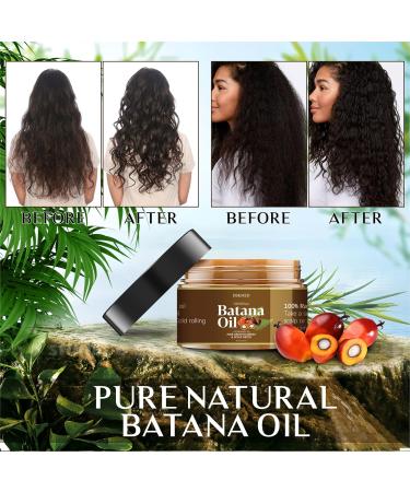 100% Natural Batana Oil for Hair Growth - Dr. Sebi Approved Conditioner | Prevent Hair Loss & Moisturize Scalp - 4oz from Honduras - Buy Online on GoSupps.com