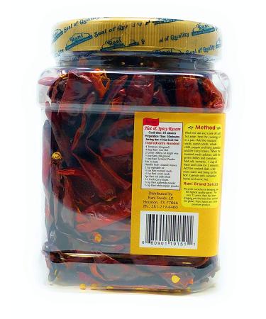 Rani Chilli Whole Stemless 5oz (141g) PET Jar - All Natural, Salt-Free, Vegan, Gluten-Friendly, NON-GMO - Indian Origin (Pack of 1) - Buy Online on GoSupps.com