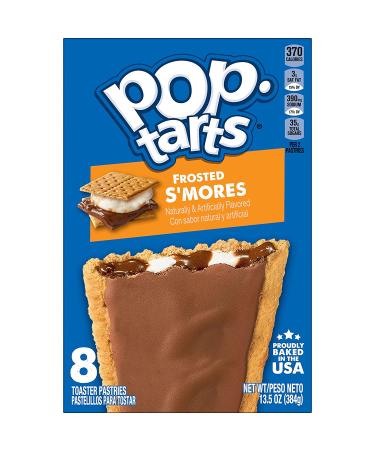 Pop-Tarts Frosted S'mores 13.5oz Box (8 Pack) - Kids Snacks & Breakfast Foods - Buy Online on GoSupps.com