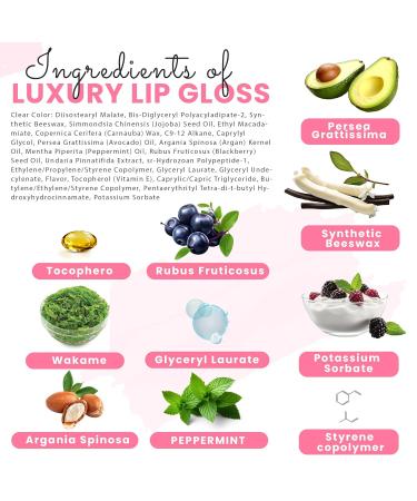 Moisturizing Lip Plumping Gloss (Clear) - Hydrating Shine for Fuller Lips | International Shipping Available - Buy Online on GoSupps.com