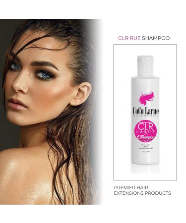 CoCo La Rue RUE Shampoo- Clarify and Thicken Your Hair- Paraben & Sulfate Free- Soft and Wonderful Color- Treated Hair from Root to Tip -Luxury Haircare Shampoo- 8oz Shampoo (1-Pack) - Buy Online on GoSupps.com
