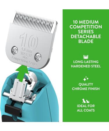 WAHL Limits Blade Set #10 - Clear 1.8mm - Unisex Hair Clipper Blades for Precision Cutting | WHL0002 - Buy Online on GoSupps.com