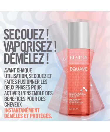 Revlon Professional Equave Two-Phase Detangling Hair Care - Professional Curl Activator - Curly Hair Care - Hair Curler - Rinse-Free Hair Care - 200 ml - Buy Online on GoSupps.com