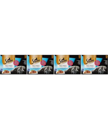 SHEBA Essentia Ocean 12x85g Selection of Fish - Premium Cat Food (Pack of 48) for International Shipping - Buy Online on GoSupps.com