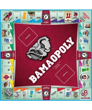 University of Alabama Bamaopoly - Crimson and Grey Edition - Buy Online on GoSupps.com