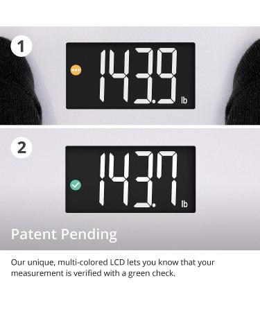 AccuCheck Digital Body Weight Scale with Patent Pending Technology in Ash Grey - Buy Online on GoSupps.com
