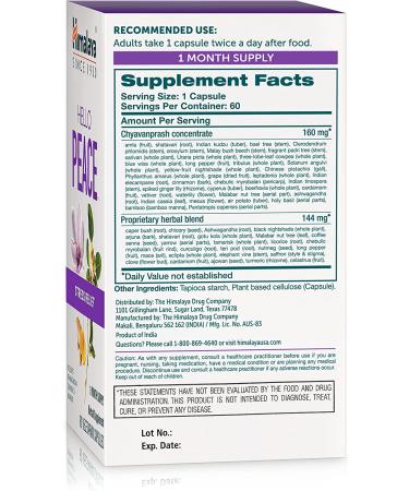 Himalaya Hello Peace Stress Relief â€“ 60 Vegetarian Capsules | Natural Calm & Relaxation - Buy Online on GoSupps.com