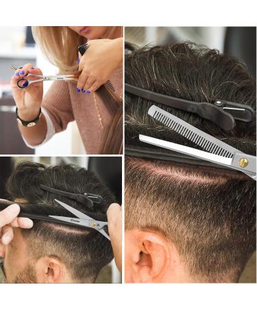 Asipro 6.5 Hair Cutting Scissors Set - Professional Salon Kit for Men Women & Pets | Includes Effilant Scissors & Case - Buy Online on GoSupps.com