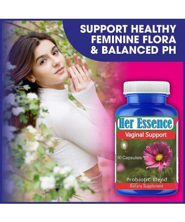 Vaginal Odor & Urinary Care Supplement - 60 Pills with Probiotics for Women's Health - Buy Online on GoSupps.com