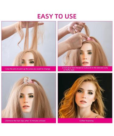 6pcs Volumizing Hair Clips - Velcro Volume Clips for Instant Volume - Women's DIY Hair Styling Tools - Buy Online on GoSupps.com