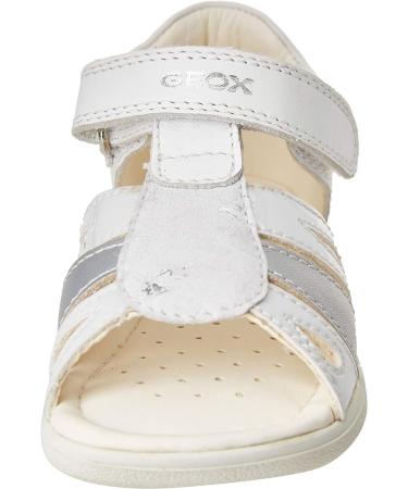Geox Baby Girls' White Sandal Alul B - Size 7 UK - Buy Online on GoSupps.com